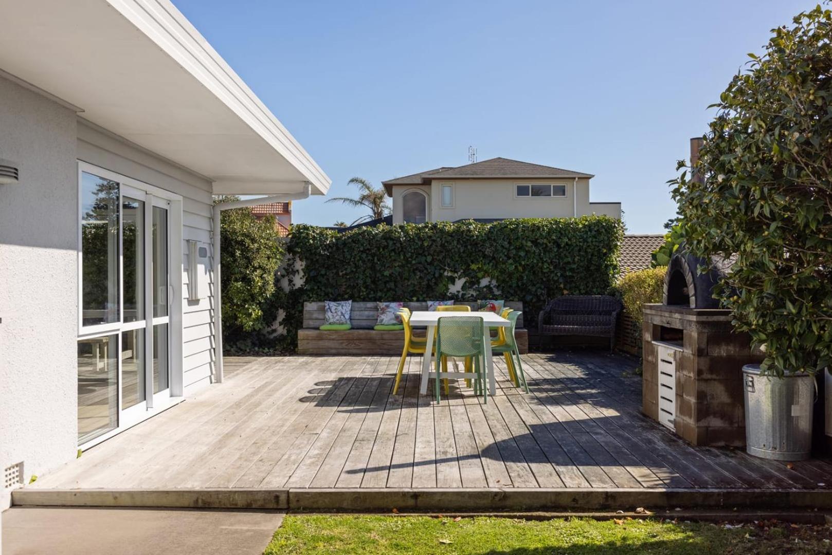 Вилла Seaside Beach Retreat - Outdoor Living Маунт-Маунгани Экстерьер фото