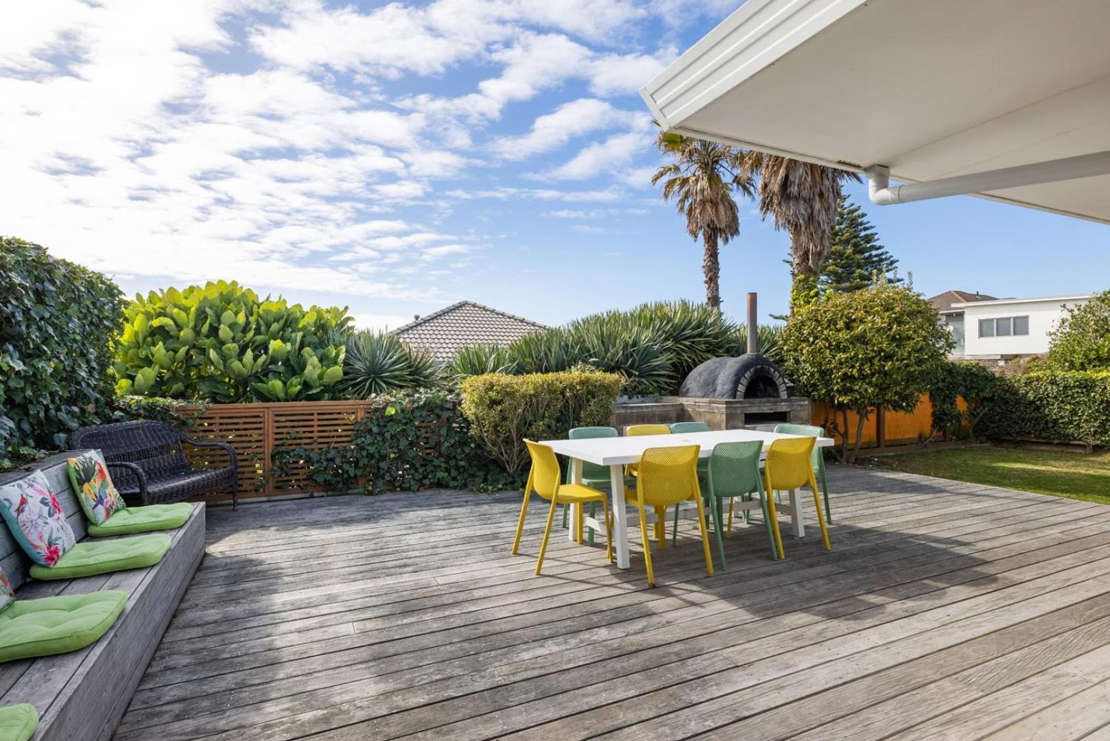Вилла Seaside Beach Retreat - Outdoor Living Маунт-Маунгани Экстерьер фото
